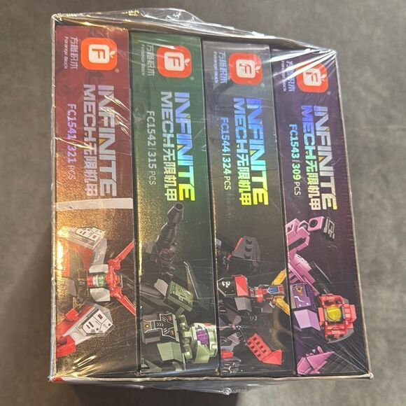 Infinite Mech High Powered 2.0 Action Figures FC1541 FC1542 FC1543 FC1544 NEW - Picture 5 of 8
